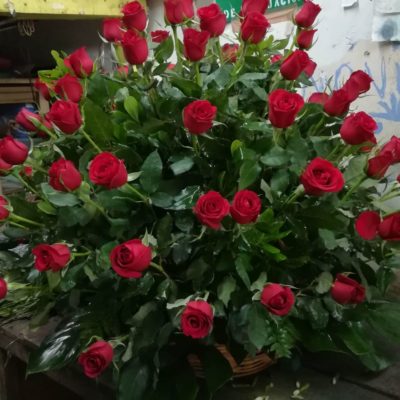 5 docenas de rosas $2,000 pesos